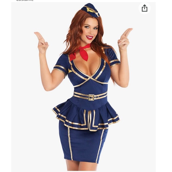 Halloween Costume - Friendly Skies Flight Attendant